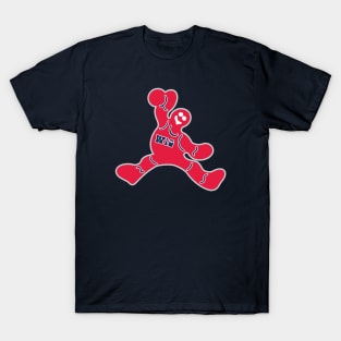 Jumping Washington Wizards Gingerbread Man T-Shirt